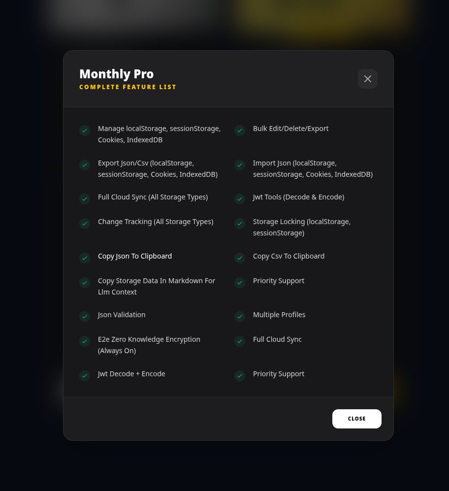 Easy Local Storage Manager tweet media