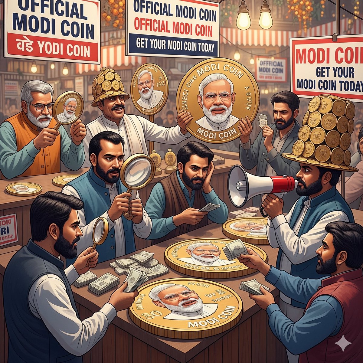 ModiCoinn's tweet photo. The FOMO is REAL! ๐จ Everyone is rushing to get their hands on $MODI! ๐ช Don't get left behind while we take this to the MOON! ๐๐
Are you in yet? Grab yours now and join the revolution! ๐
๐ https://t.co/zhEMoYxFjY
#ModiCoin #CryptoCommunity #ToTheMoon #Altcoins #Web3 #CryptoIndia