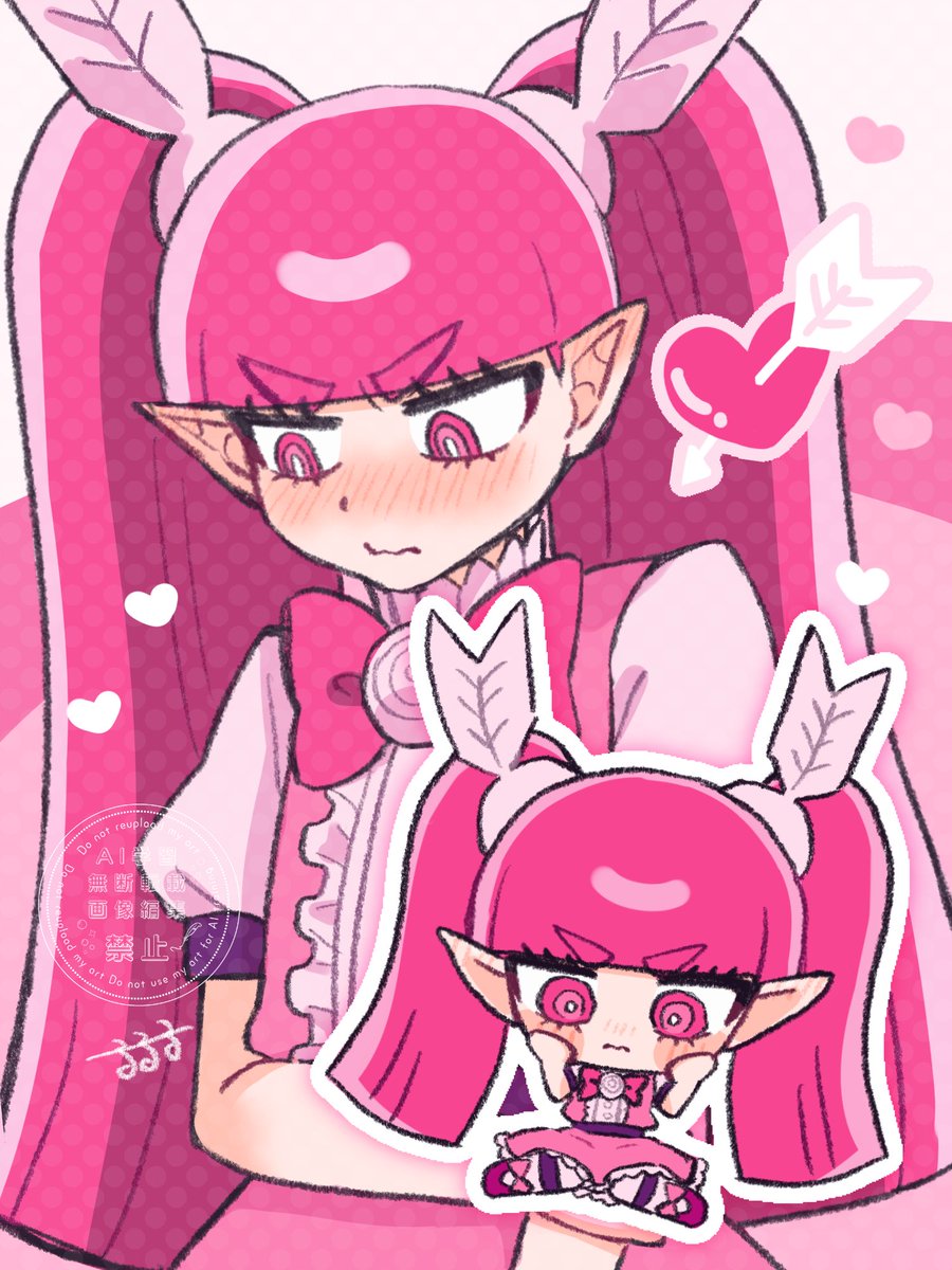 #魔入間　💘💘💘