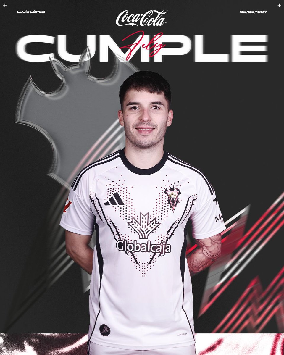 AlbaceteBPSAD's tweet photo. Hoy se celebra en la familia del Alba 🥳

¡Feliz cumpleaños, @luislopma! 🎈🤍 https://t.co/3v6muv69Iq