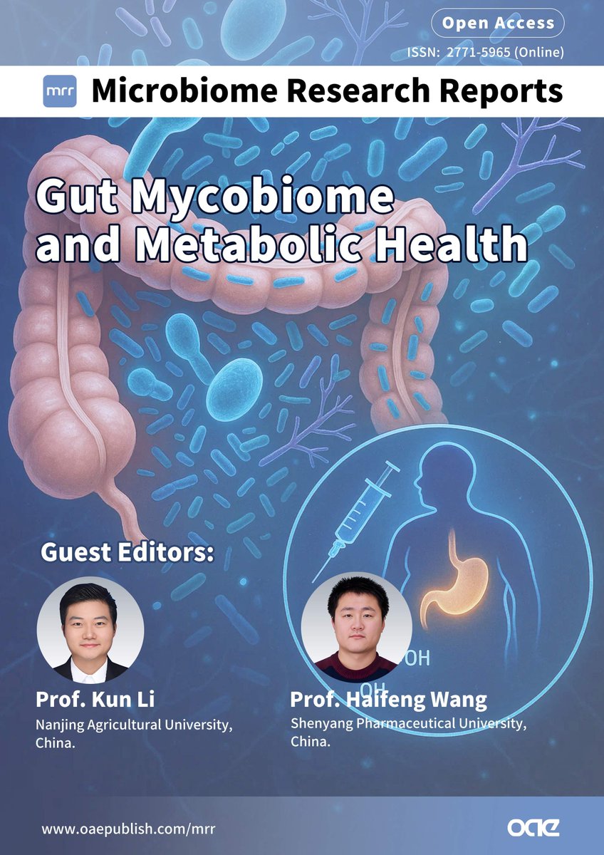 Microbiome Research Reports tweet media