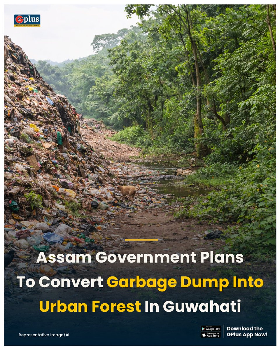 guwahatiplus's tweet image. NEWS | #Guwahati will in all likelihood get an urban forest made from a #garbage dump after removing the huge stockpile of waste. 

Read: guwahatiplus.com/guwahati/assam…

@jayanta_malla @CMOfficeAssam @mygovassam @gmc_guwahati @mrigen_sarania