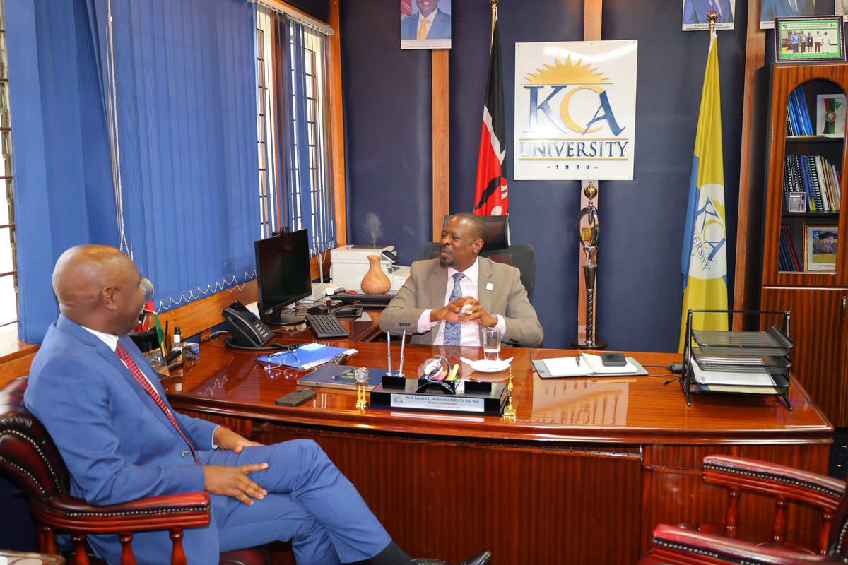 Vice Chancellor KCA University tweet media