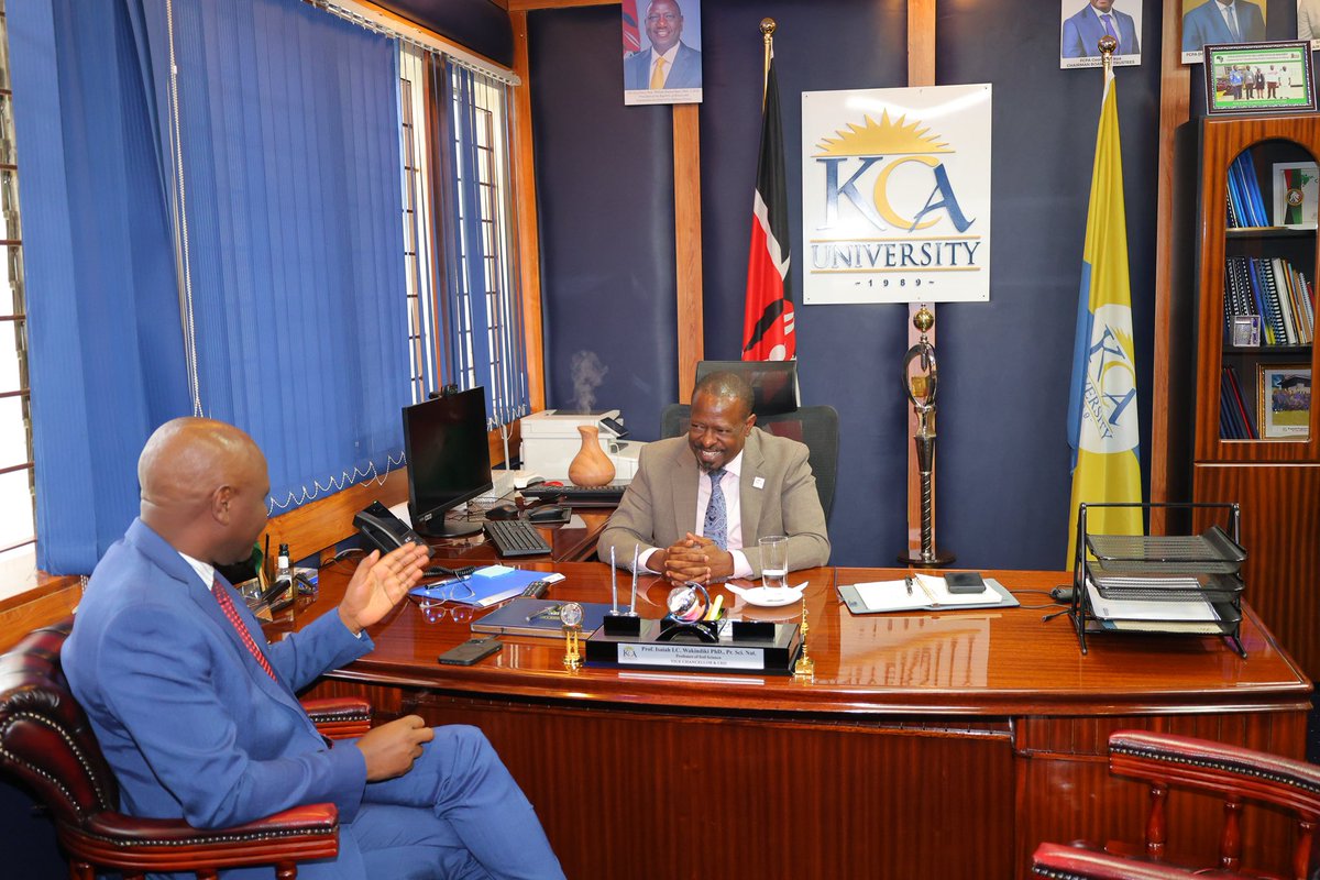 Vice Chancellor KCA University tweet media
