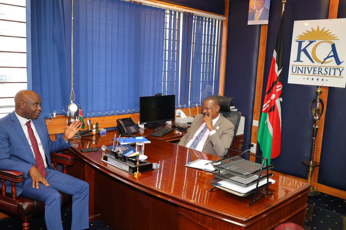 Vice Chancellor KCA University tweet media