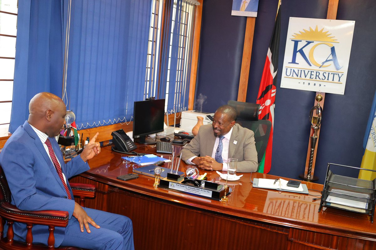 Vice Chancellor KCA University tweet media