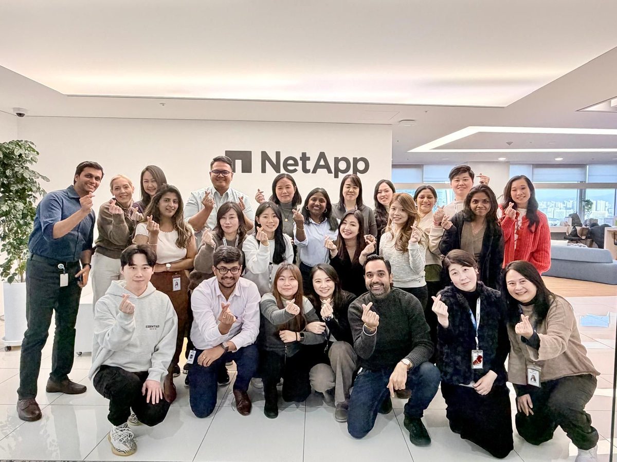 Life At NetApp tweet media