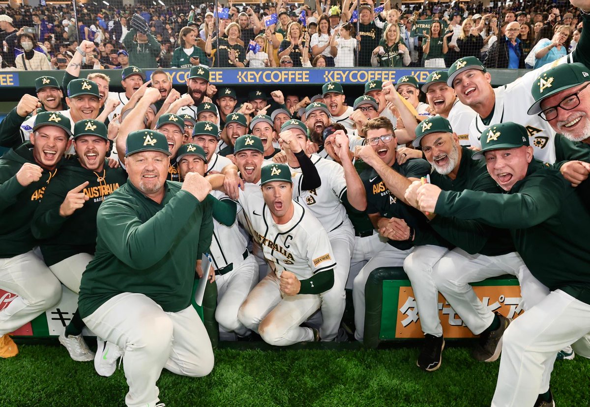 Team Australia ⚾️ tweet media