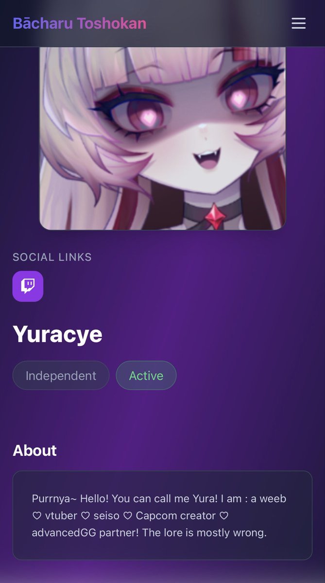 Yuracye 🔪🎀 (Vtuber) tweet media
