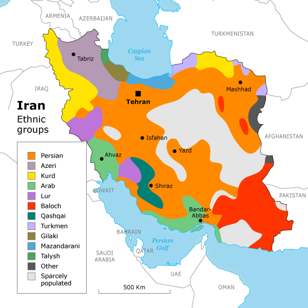 CartesDuMonde's tweet photo. Iran 🇮🇷

On fonce vers un chaos généralisé. L'Iran c'est 90 millions d'habitants dans un territoire 3x plus grand que la France. Si la CIA commence à armer les Kurdes on peut aller tout droit vers une implosion de l'Iran.

Pourquoi ? Car on a les Baloutches au Sud, vers l'Afghanistan et le Pakistan, qui sont armés et pourraient prendre profiter de la situation.

Au Nord, on a la minorité Azéris et avec la frappe Iranien en Azerbaïdjan ça peut clairement bouger aussi et Bakou pourrait pousser ses intérêts.

Actuellement, un scénario amenant vers une sortie vers le haut semble extrêmement faible. L'Iran et, par extension, le Moyen-Orient peuvent plonger dans le chaos.