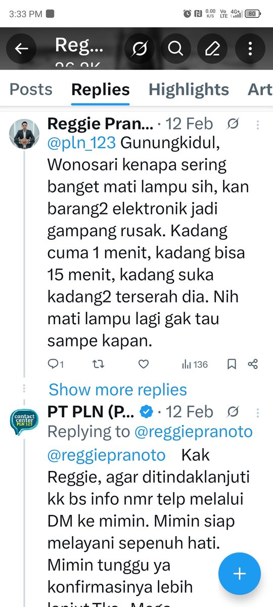 PLN &amp; WONOSARI ada apa sih? Hampir setiap hari mati lampu di Wonosari, di IG sempat viral beberapa bulan lalu soal matlam ini. Gue udah bersuara jg. Masih aja kelakuan kek gini si <a href="/pln_123/">PT PLN (Persero)</a> Kemaren 2jam lebih, ini udah 1jam...mau sampe kapan bebenah. #IranWar #viralpost #USIranWar