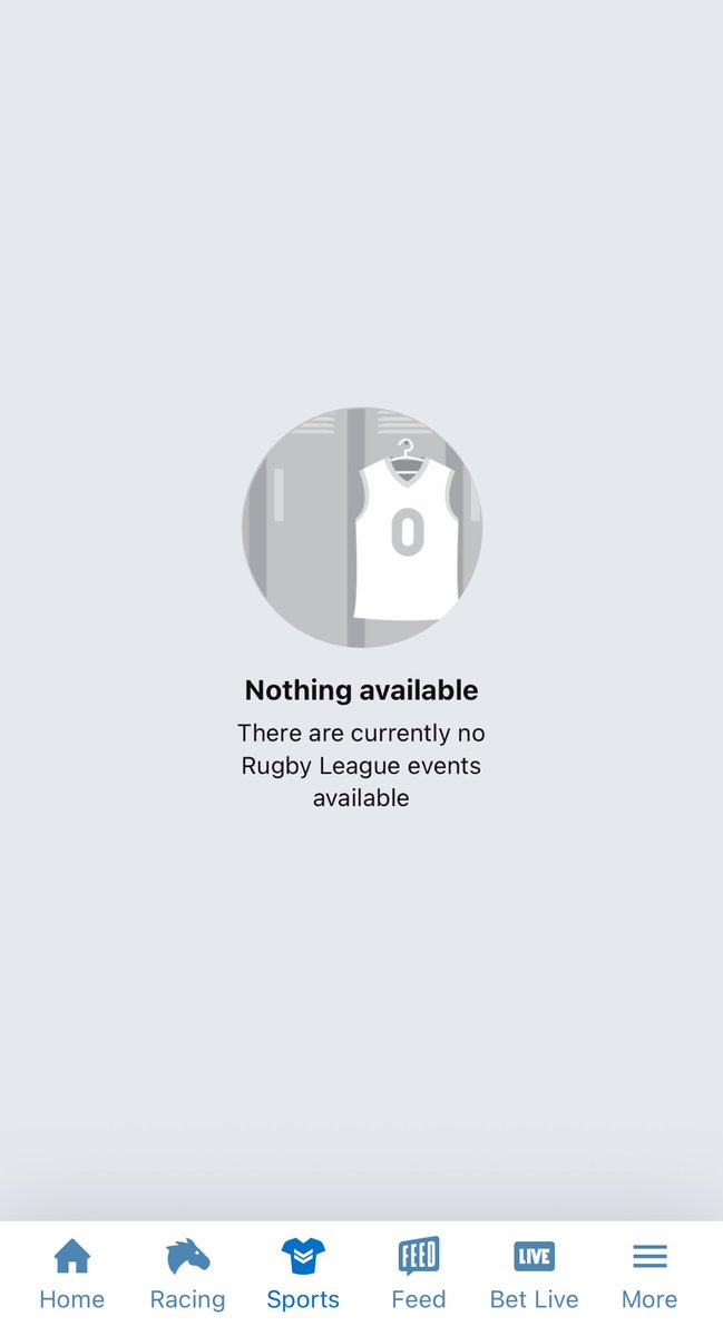 What the hell ⁦<a href="/sportsbetcomau/">Sportsbet</a>⁩ !! #FoxLeague
