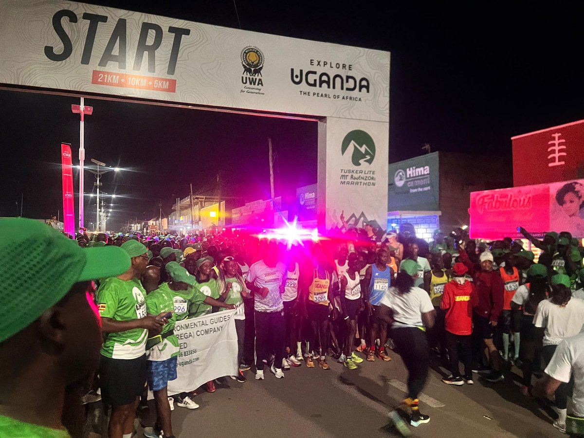 Massive respect to the amazing people of Kasese! 🇺🇬❤️  

We brought unmatched energy to last year’s #TuskerLiteRwenzoriMarathon edition.

This was at 5:00 AM and the streets were already on fire ;running, cheering, uniting. 

That electric vibe was unreal! 🔥🏃‍♂️