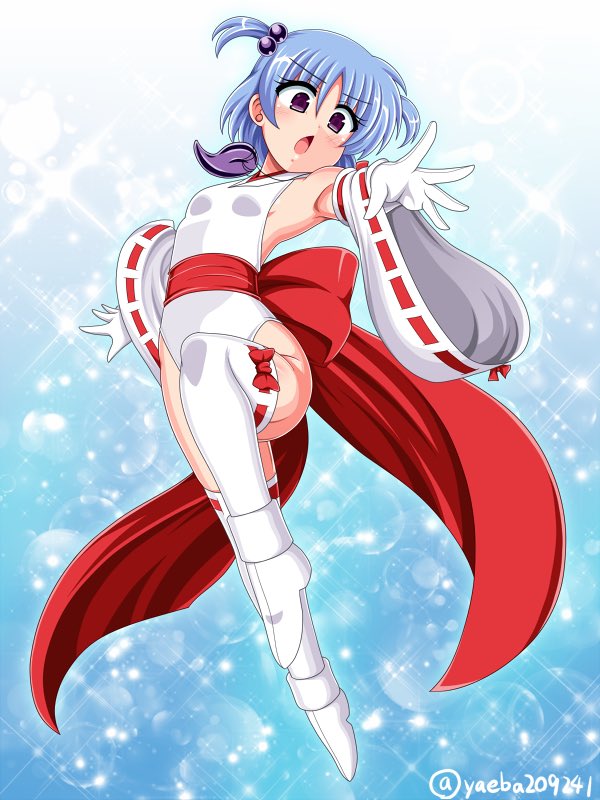 巫女の日 らしいのでうちの看板娘の水依唯ちゃんをよろしくお願い申し上げます🙇‍♂️
JS5年生の退魔巫女です。 