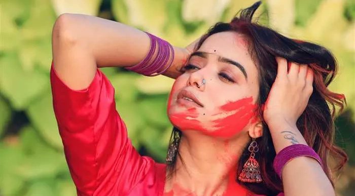 SakshiMish30028's tweet image. Tap the post to see the queen of The 50 Manisha Rani celebrating Holi. #ManishaRani #The50Show #HappyHoli