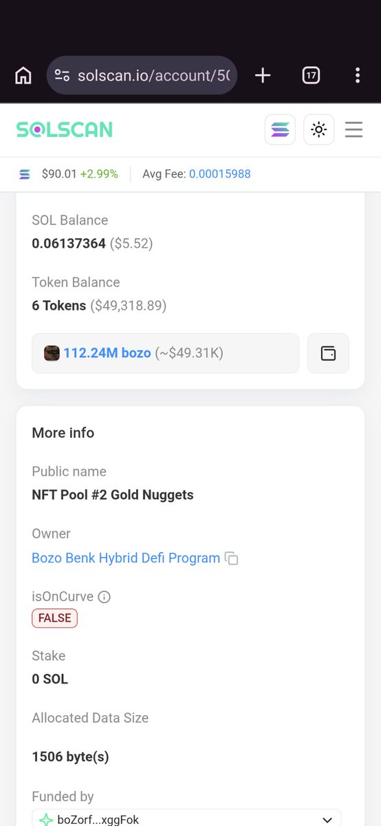 ImBaak_'s tweet photo. @HODLSUCKS @PARABOLIT The top 4 are bozo/system wallets and can't be dumped directly on to us. U can see by checking the wallet 'isoncurve' status is set to 'false'

https://t.co/Pe4Y4lijt2 https://t.co/06Cv5G0kbY