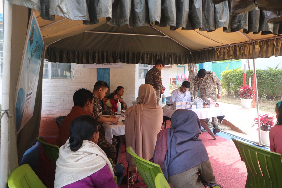 As a part of 87th CRPF day celebration today 78bn organised a medical camp for local people of ZUBZA
<a href="/crpfindia/">🇮🇳CRPF🇮🇳</a> 
<a href="/HMOIndia/">गृहमंत्री कार्यालय, HMO India</a> 
<a href="/northeast_zone/">North East Zone Hqrs</a> 
<a href="/mnp_2018/">M&N Sector CRPF</a> 
<a href="/NesHqr/">North Eastern Sector, CRPF</a> 
<a href="/dig_kma/">DIG OPS KMA CRPF</a> 
<a href="/rangesilchar_05/">RANGE SILCHAR CRPF</a>