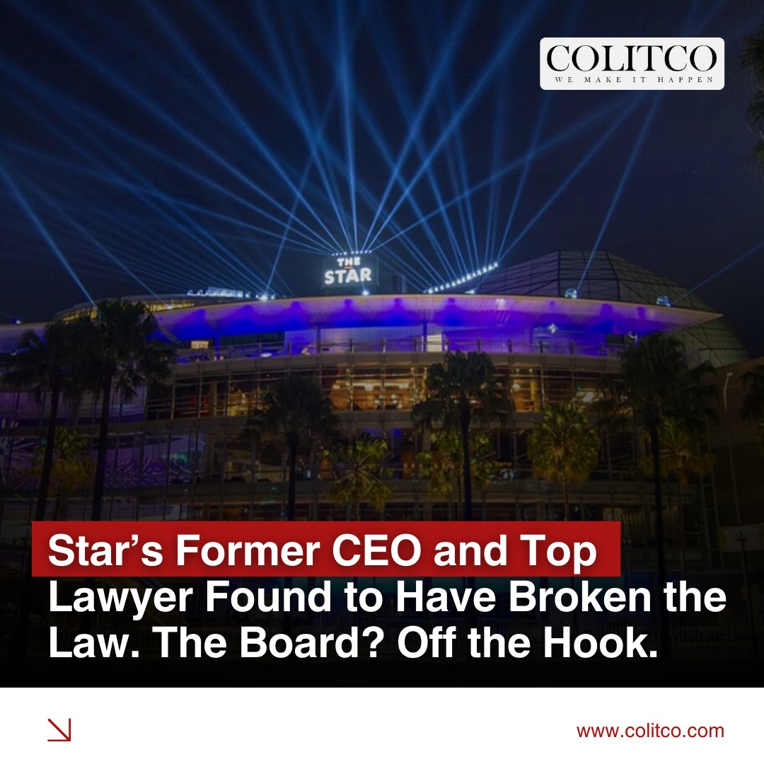 colitco's tweet image. Why the Star Casino CEO case matters?

The case raises serious questions about governance and leadership.

Read more : colitco.com/star-casino-ce…

#CorporateGovernance #CasinoIndustry #BusinessEthics #Leadership #BusinessNews