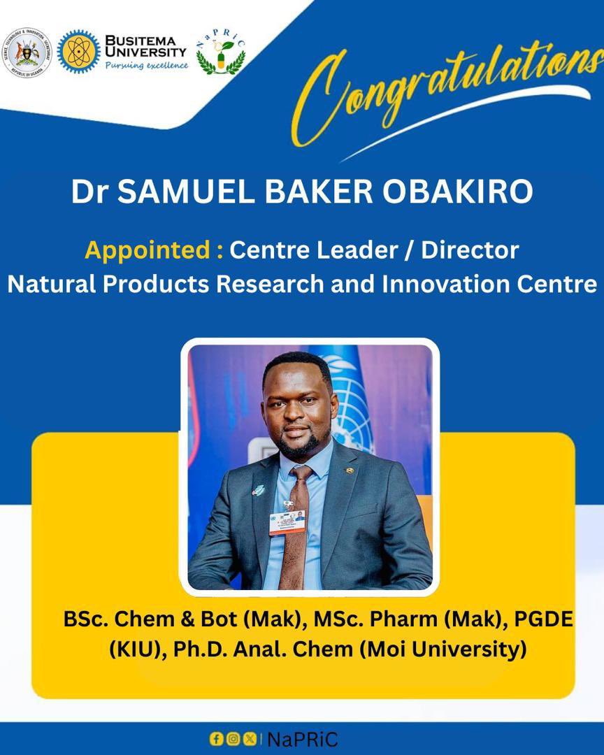 Samuel Baker Obakiro tweet media