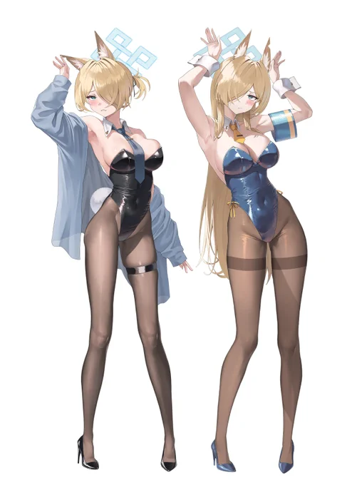どちらのバニーがお好みですか? #ブルアカ