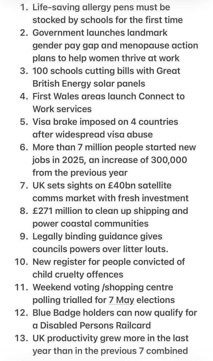 13 new Labour/news announcements that will be deliberately missed or misrepresented by our media

Please share as we have to do the job of our media. Let your fam/friends know this government has your back. As well as keeping us out of a forever war.