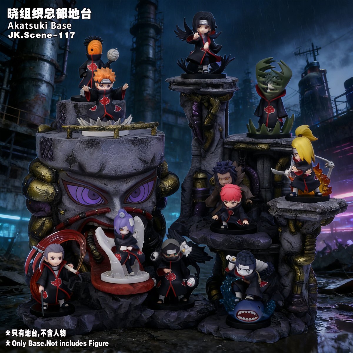 【Pre-Order】Naruto Akatsuki Base JK.Scene-117 PO Website1: https://t.co ...