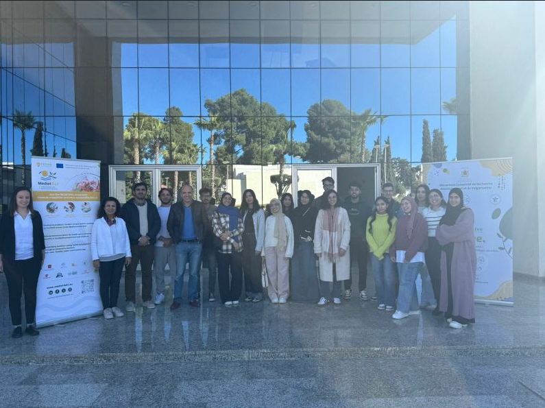 🫒 #Innovation  for #sustainable olive oil

Experts and researchers gathered in Meknès to explore sustainability, tech, and collaboration in the olive oil sector.

📖 Read more: cutt.ly/CtRvxARw

#OliveOil #Sustainability #Innovation #MEDIET4ALL
<a href="/ENAgriMeknes/">Ecole Nationale d'Agriculture de Meknès</a>