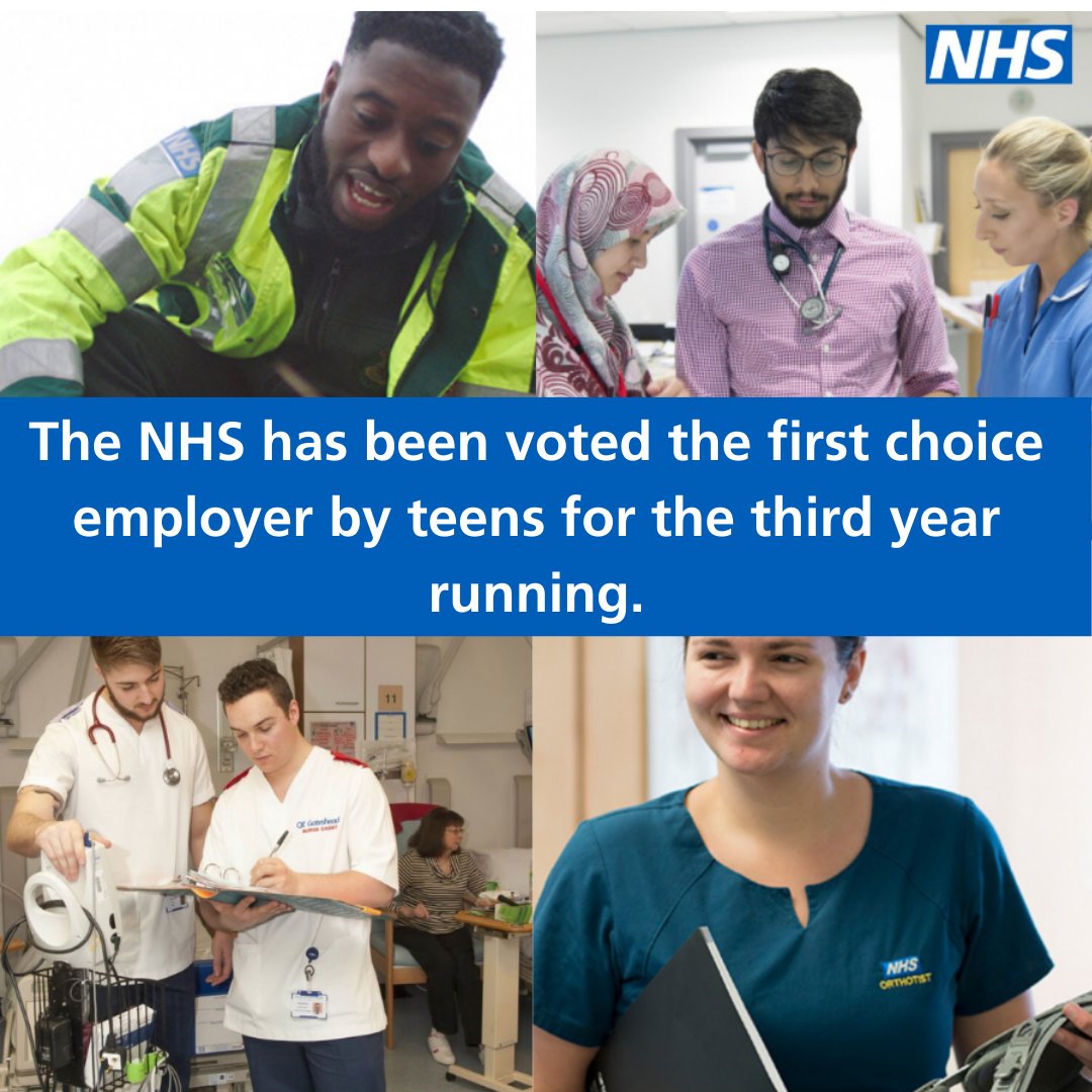 NHS Health Careers tweet media