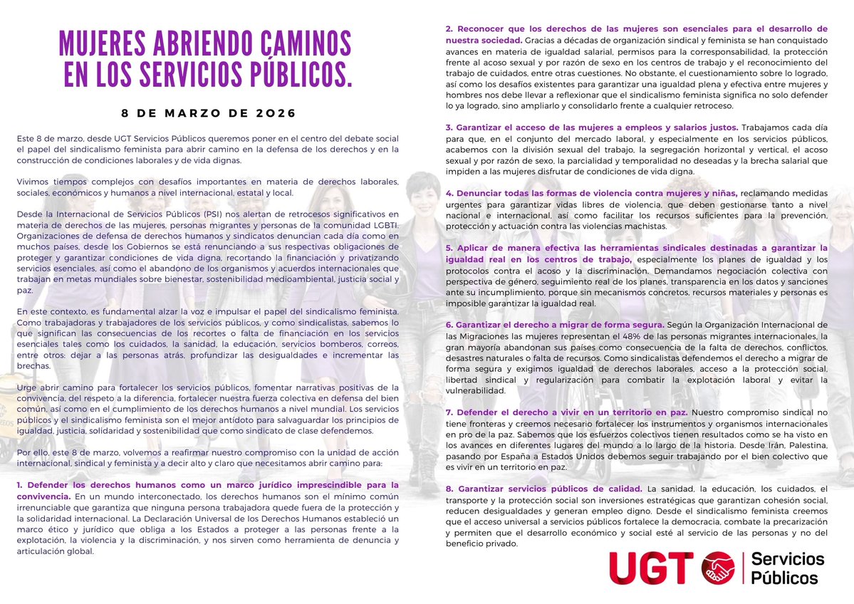 UGT Servicios Públicos tweet media