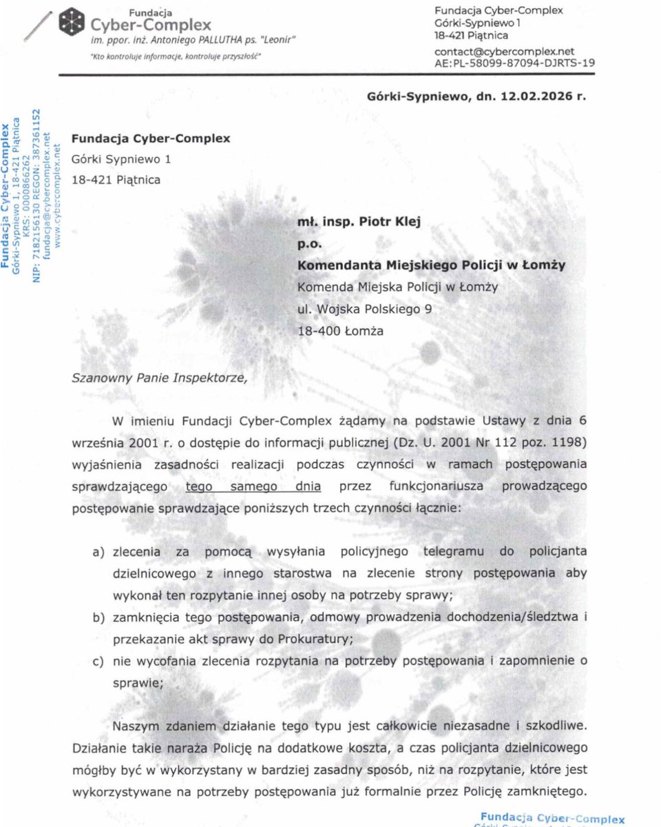 Cyber-Complex Foundation tweet media