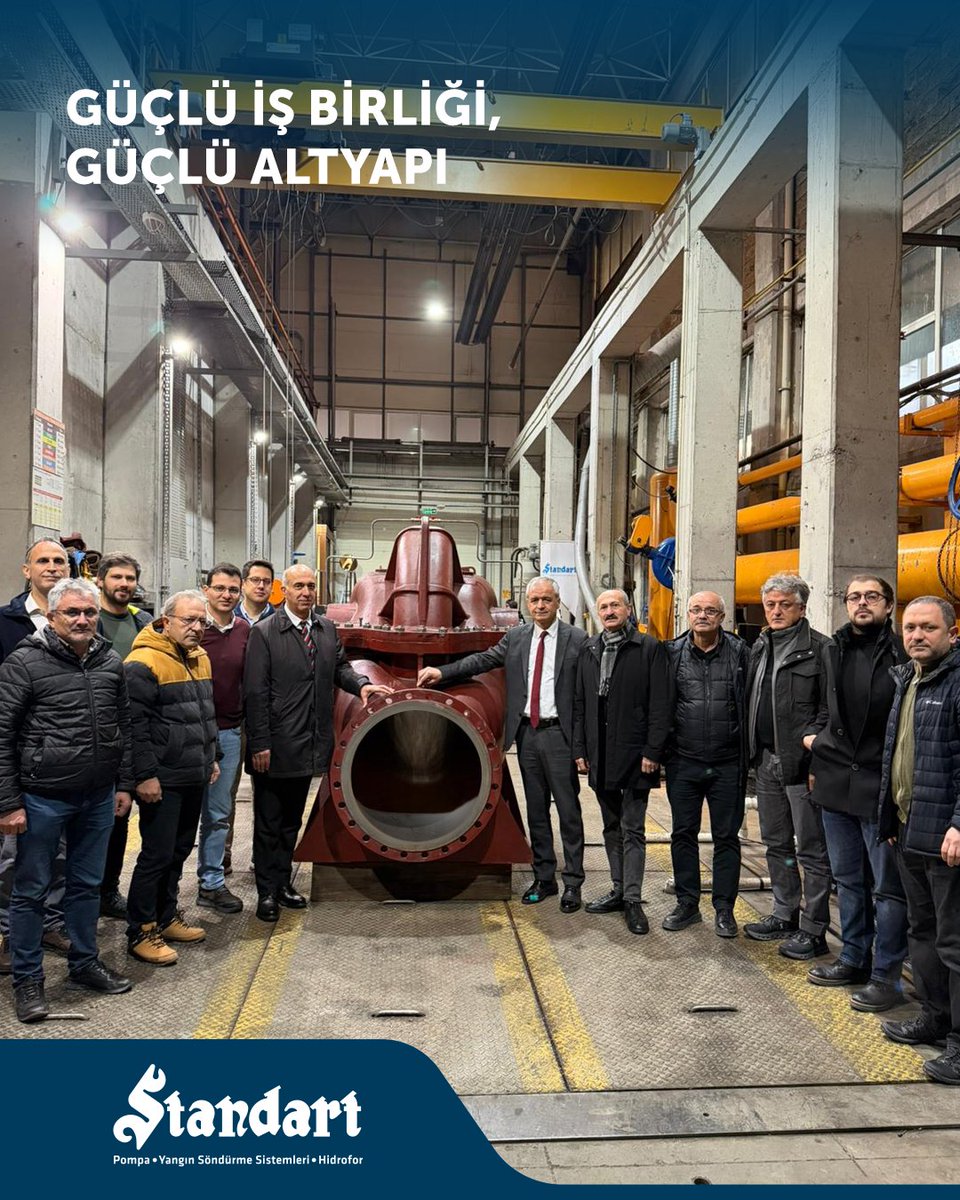 StandartPompaTr's tweet photo. Standart Pompa üretim tesislerinde, İSKİ Su İnşaat Daire Başkanı Sn. Mustafa Özdemir, Su ve Yapı İşleri Dairesi Başkanı Sn. Ahmet Yılmaz ile Elektrik, Makine ve Malzeme İkmal Dairesi Başkanı Sn. Dilaver Şahin’i ağırladık. https://t.co/NmfhzvPwnQ