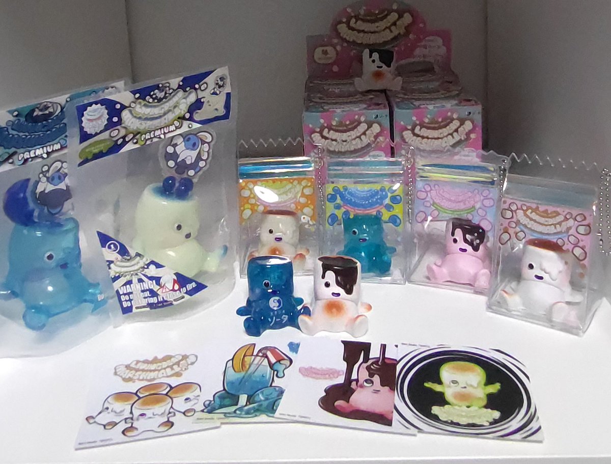 先週リビングデッドマシュマロのPOPUPに行ってきたー！もお可愛いすぎ