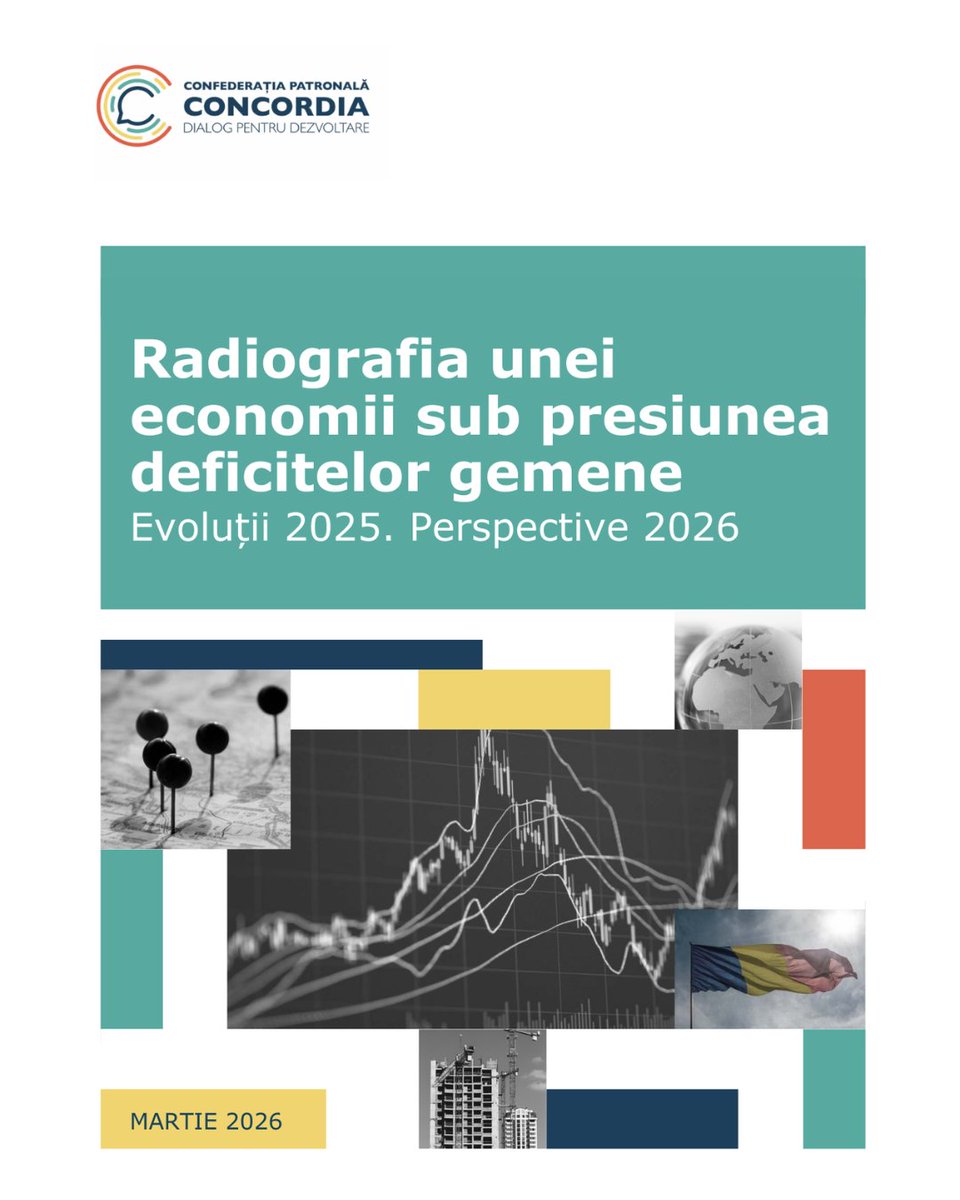 CP_Concordia's tweet photo. New Concordia macroeconomic Report: Twin deficits leave Romania with little room for error in 2026 
➡️ https://t.co/Y08gSa9ZWr #economy #deficit #Romania https://t.co/XT0ZB1RTrq