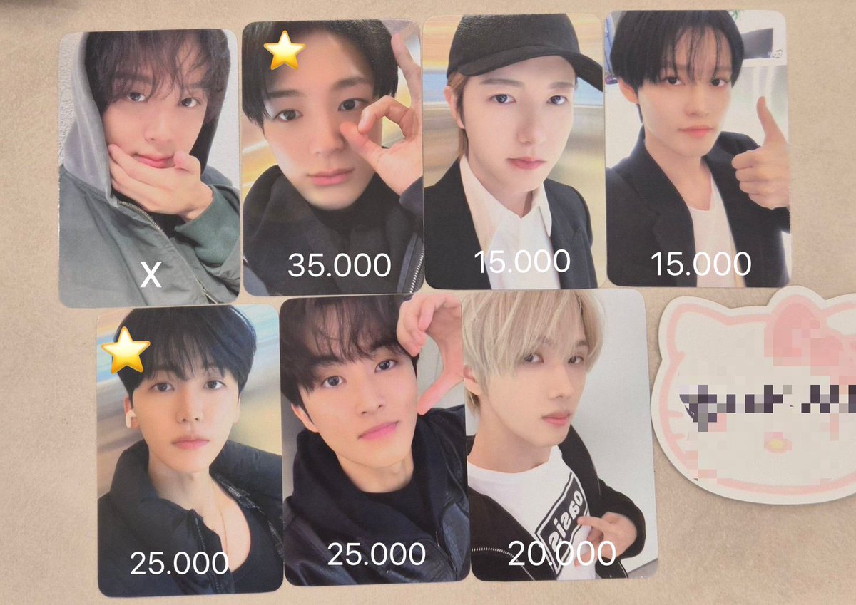🍎🌀 wts — want to sell！
。nct dream withmuu video call event beat it up

      ⭐️ pair di akhir kalau ga full

🌐 bandung
📂 bersih ina+shopee fee [check alt]
🛼 accept dp 1O.OOO/each
🛒 read #haectnc !
💗 dm for order

t. pc photocard biu vce fs fansign