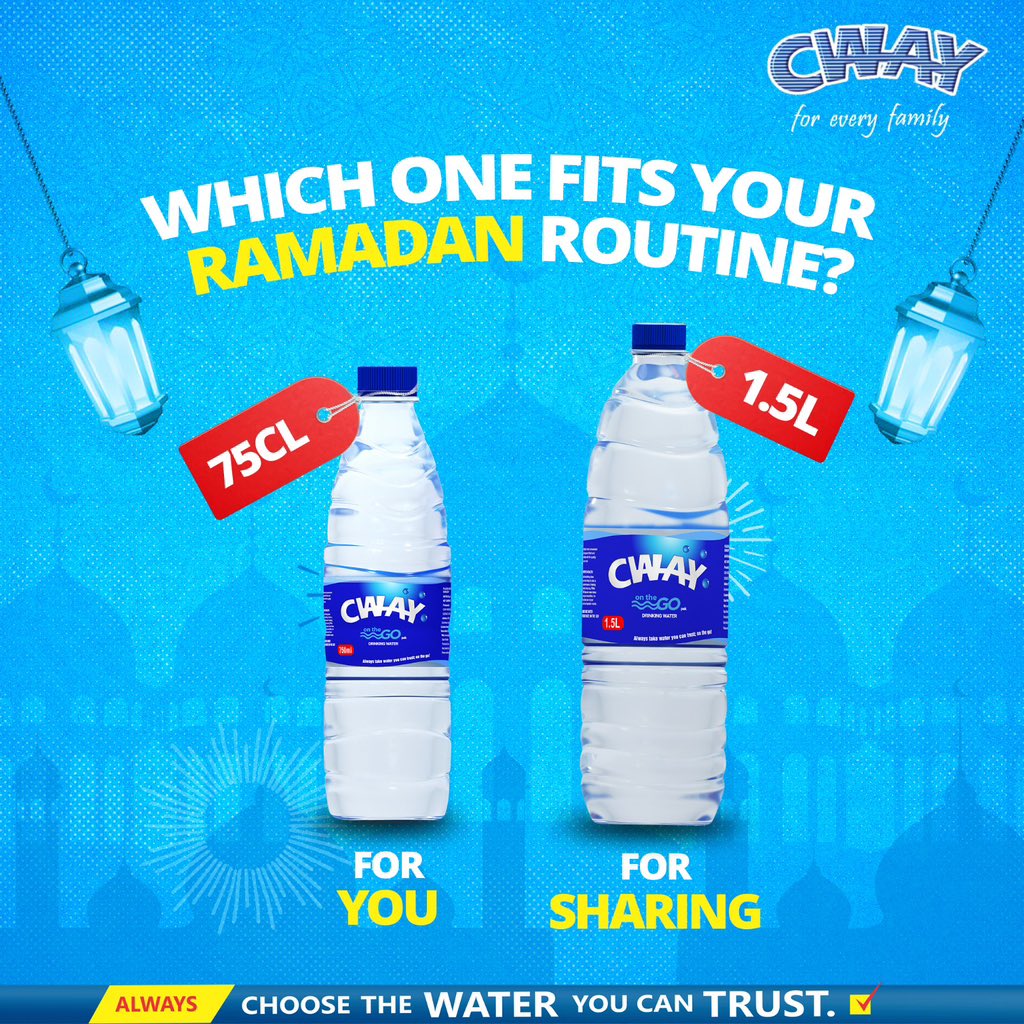 CWAY Table Water tweet media