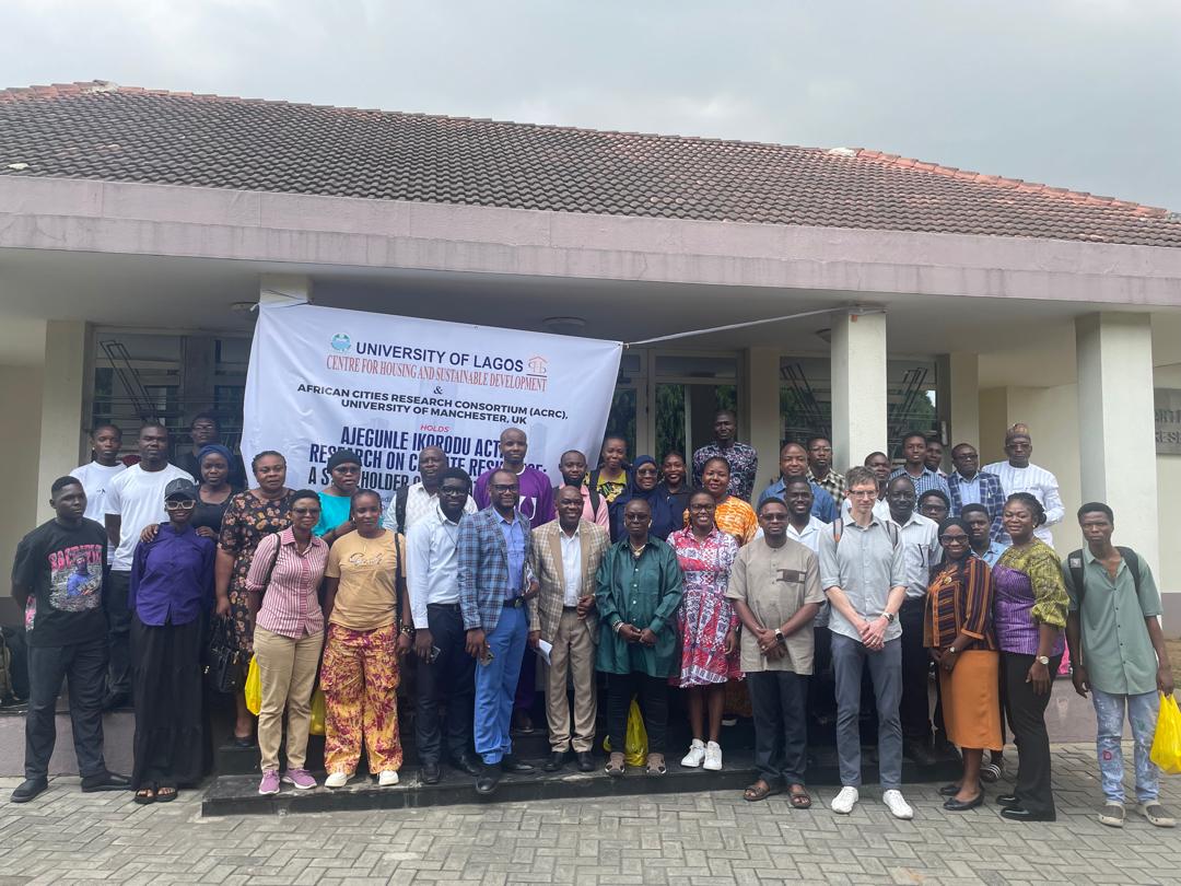 Naijafed's tweet photo. The Action Research for Climate Resilience (AR4CR) stakeholder consultation forum was successfully convened at University of Lagos for the Nigerian Federation community of Ajegunle. The event brought together key stakeholders.. https://t.co/e0KitayUuJ