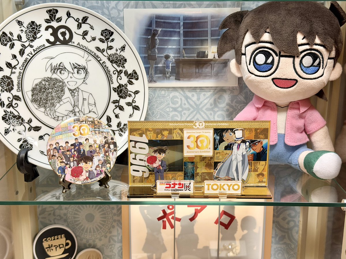 名探偵コナン30周年描き下ろしグッズ、トムスショップで再販即完売