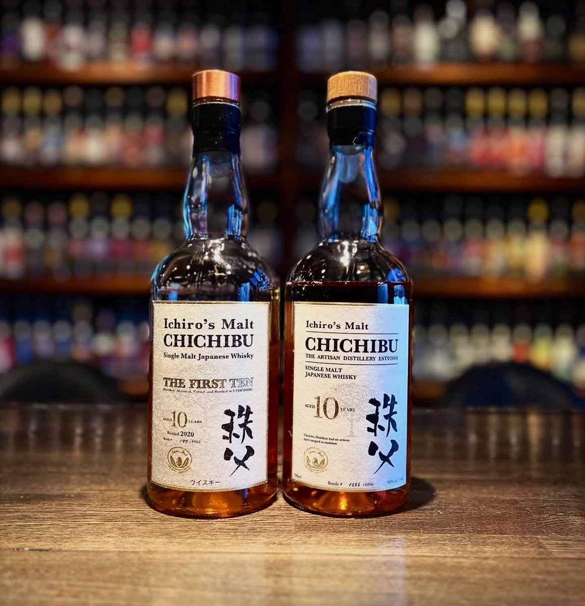 飲み比べできます🥃✨ ＊『イチローズモルト 秩父10年 ザ・ファースト