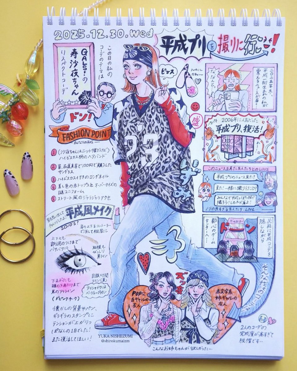 平成生まれ平成育ちの3人で
「あの頃」にタイムスリップした日の記録🌺 