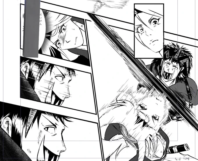 漫画りりす

個人的な話👨‍🍳

ペン入れ時に
作画量が多いページになると
とにかく笑ってますね笑

次のページの方が作画量多いと
もっと笑ってます笑

ペン入れ中は
自分を客観的に見る視点で描いてますね
自分で自分を笑ってる感じ😆

そうすると楽しく描けますね😊 