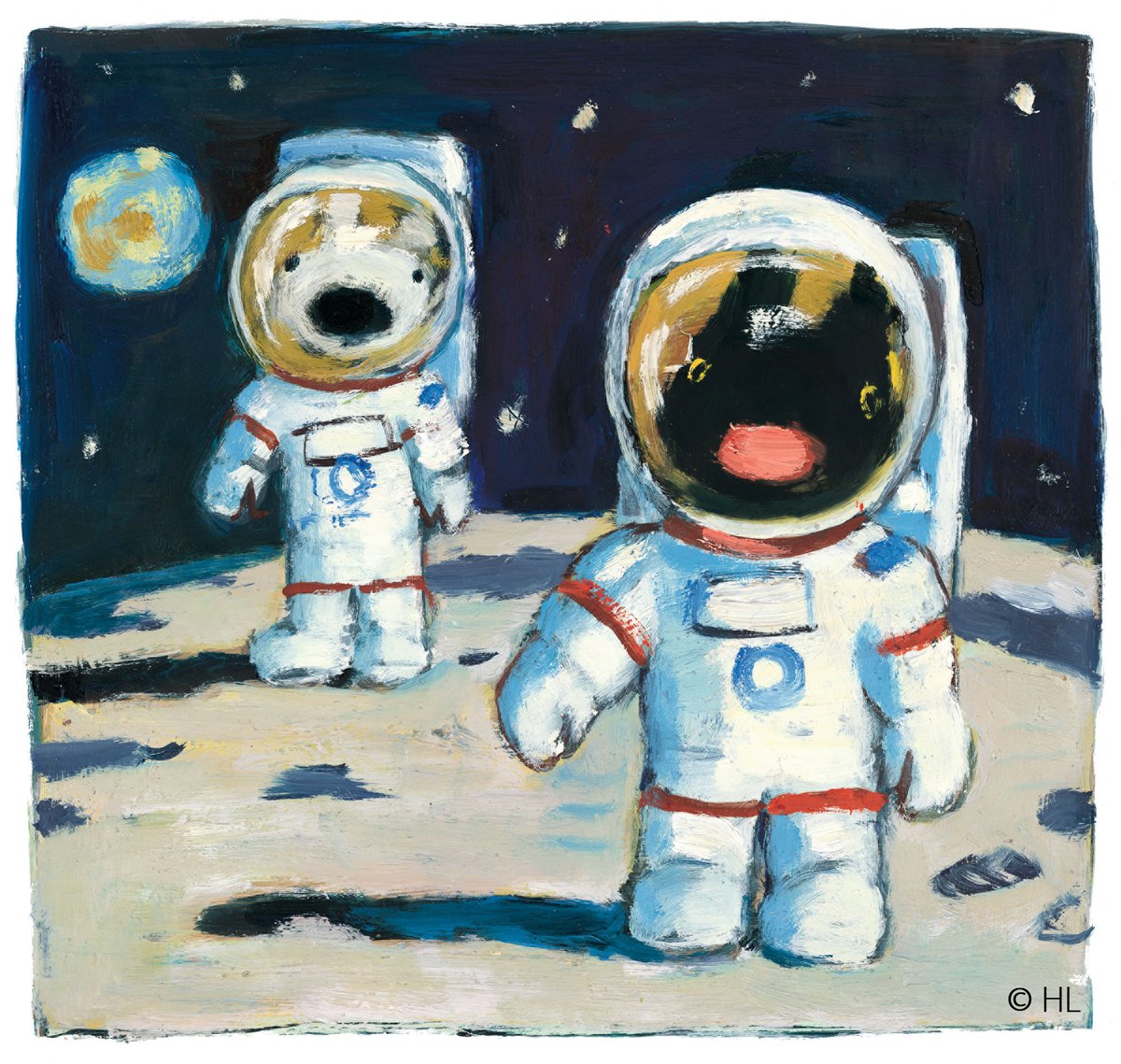Gaspard_Lisa_JP's tweet photo. 花粉の季節🌳
宇宙服なら花粉入ってこないかも🧑‍🚀 https://t.co/lPn9SWeHp1