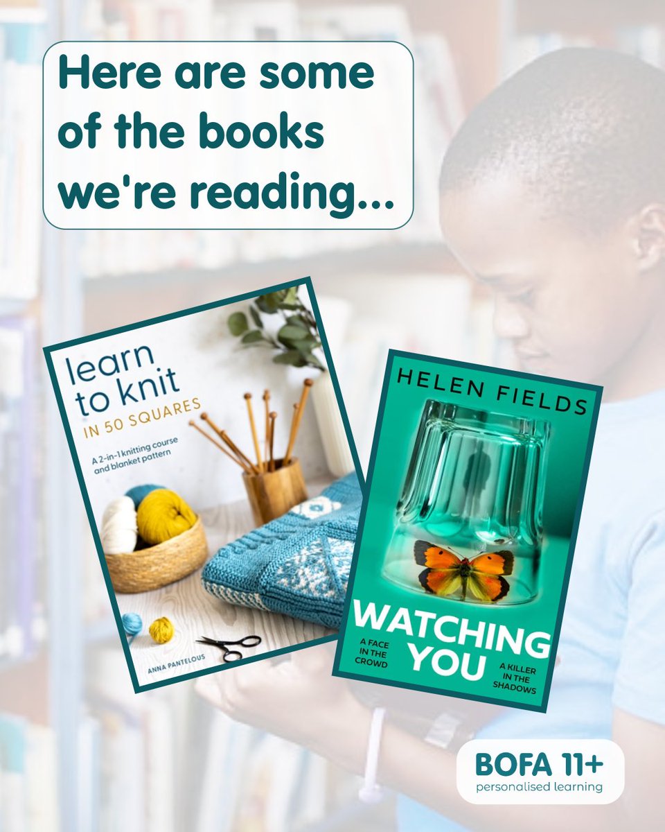 It's #WorldBookDay2026, one of our favourite days of the year. Here are a couple of the books we're reading, what are you reading at the moment? <a href="/WorldBookDayUK/">World Book Day UK 📚</a> #ReadMoreBooks #Books #11Plus