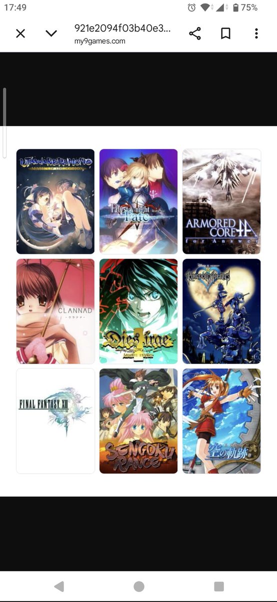 WeltIce's tweet photo. 私を構成する9つのゲーム
懐かしいのが多かった。考え方にも影響でたゲームだわ。 https://t.co/Sb5PuQFSc0