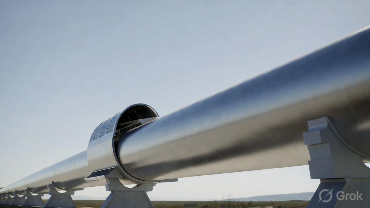 IndianS18850's tweet photo. India's Hyperloop push is real! 🚀

First test track (410m) completed at IIT Madras in 2024 — now eyeing 40-50km world's longest test facility for ultra-high speeds!

Future travel: Mumbai-Ahmedabad in minutes? 🇮🇳

#IndianInfrastructure #HyperloopIndia #MakeInIndia https://t.co/zMrwsgNayf