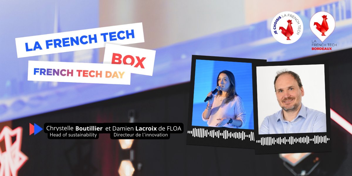 FrenchTechBdx's tweet image. 🎬 Et si l’innovation devenait un véritable levier de croissance durable ? 🚀

Retrouvez Chrystelle Boutillier et Damien LACROIX de FLOA 🎙️

🎧 Dans cette #FrenchTech Box, découvrez leur vision de l’innovation, leurs enjeux et leurs ambitions 👉 smartlink.ausha.co/la-french-tech…