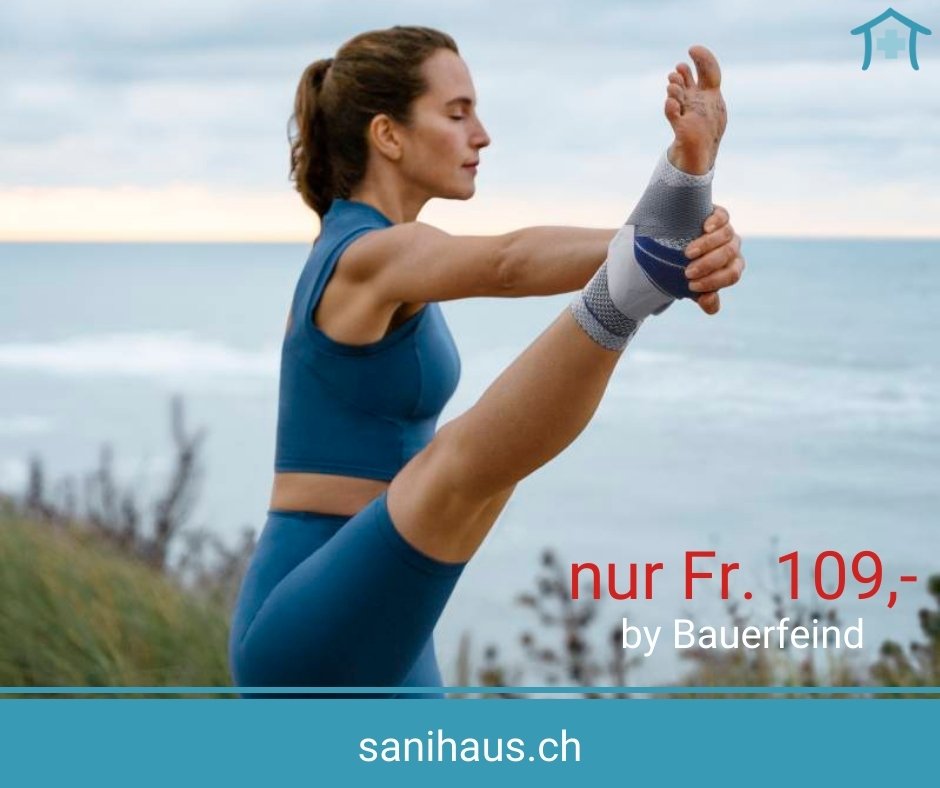 SanihausSchweiz's tweet image. Unterstützung für Ihr Sprunggelenk.
Bauerfeind Bandagen helfen nach Verstauchungen, bei Reizzuständen oder instabilen Bändern und können Schwellungen sowie Schmerzen reduzieren.
Mehr Infos auf sanihaus.ch/32-sprunggelenk

#malleotrain #bauerfeind #sprunggelenk