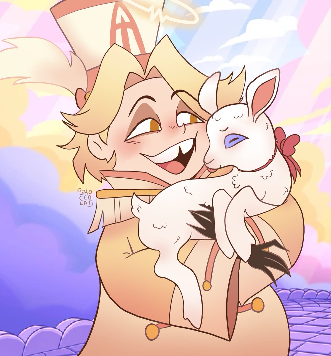 a boy and his sheep #AbelHazbinHotel