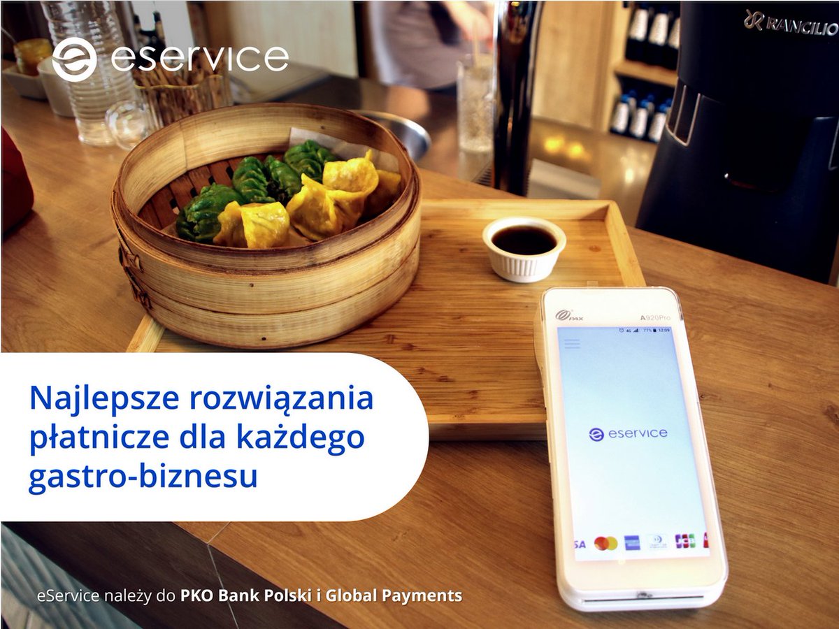We wtorek 10.03. rozpocznie się 29. edycja największych w Europie Środkowo-Wschodniej targów branży HoReCa - Eurogastro. Jako, że płatności to podstawa każdego biznesu, zapraszamy na stoisko F2.34, gdzie proponujemy najlepsze rozwiązania dla branży Gastro eurogastro.com.pl
