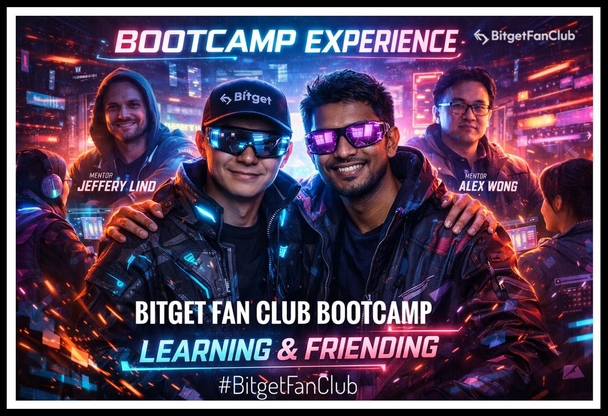Hi CT,

The 3-Day Bootcamp as a Bitget Fan Club – Core Builder just wrapped up and honestly it was an amazing experience.

 ✅During these few days, we didn’t just create content — we learned how to improve it. From structuring posts better to making ideas clearer and more
