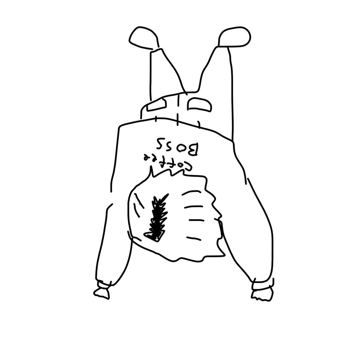 ulful159's tweet photo. 酔っぱらって地面をごろごろしている僕を後輩が描いてくれました。
とてもよく描けている。 https://t.co/KDqpcbK2Xj
